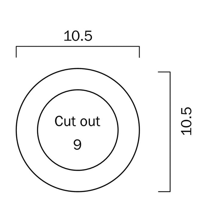 Telbix MODULE-703 - 350° Gimble Downlight Frame Only-Telbix-Ozlighting.com.au