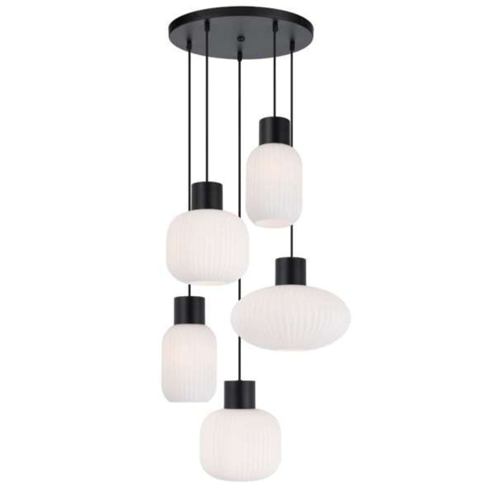 Telbix NORI - 5 Light Pendant-Telbix-Ozlighting.com.au