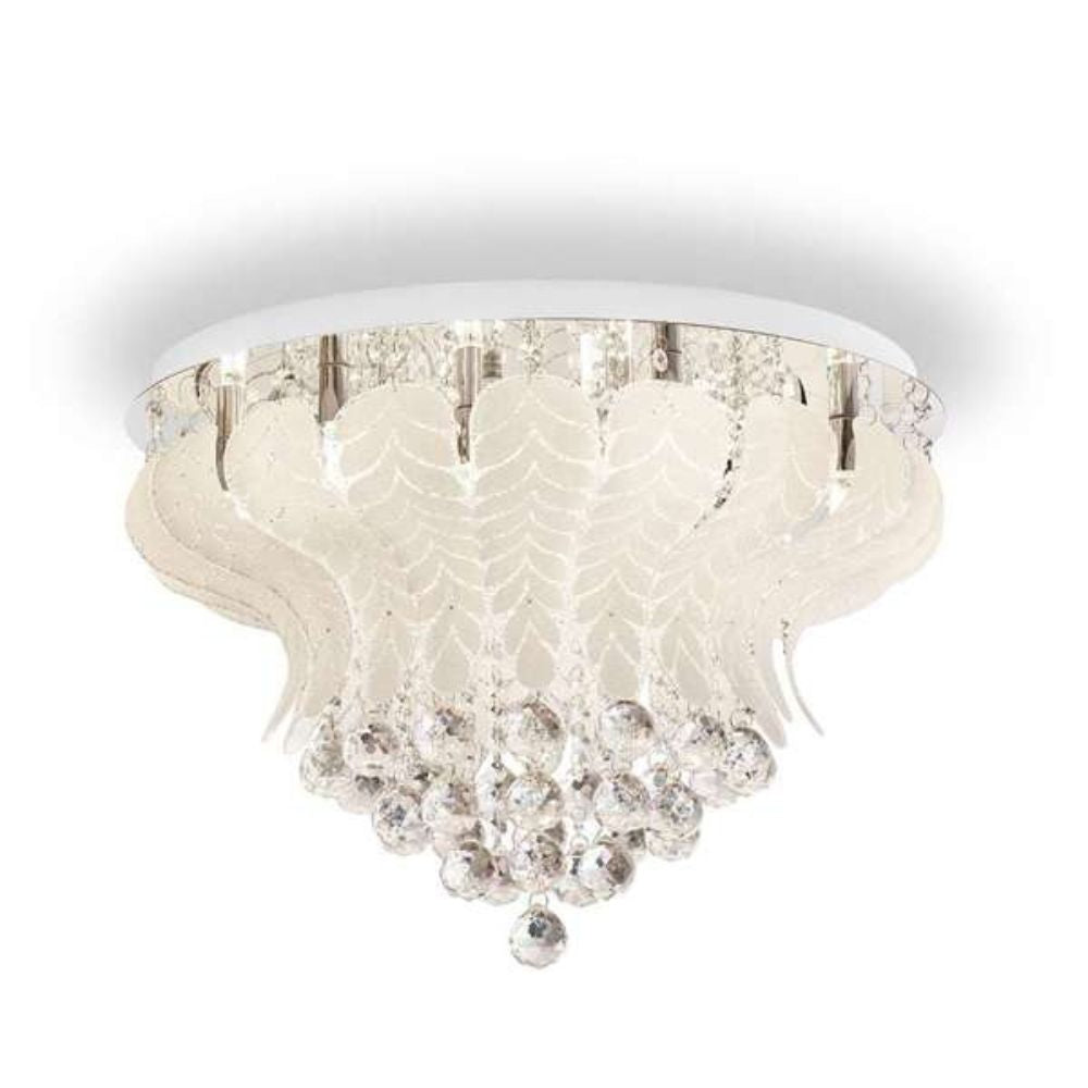 Telbix ODESSA 60 - 10 Light G9 Replaceable Close-To-Ceiling Flush Pendant Ceiling Light-Telbix-Ozlighting.com.au