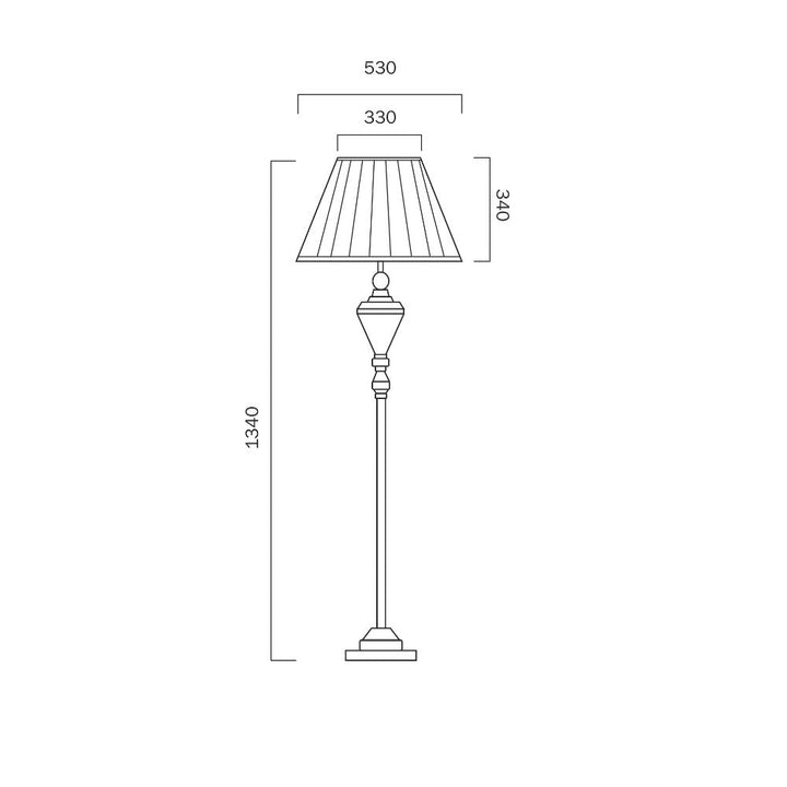 Telbix OXFORD - 25W Floor Lamp Lamp-Telbix-Ozlighting.com.au