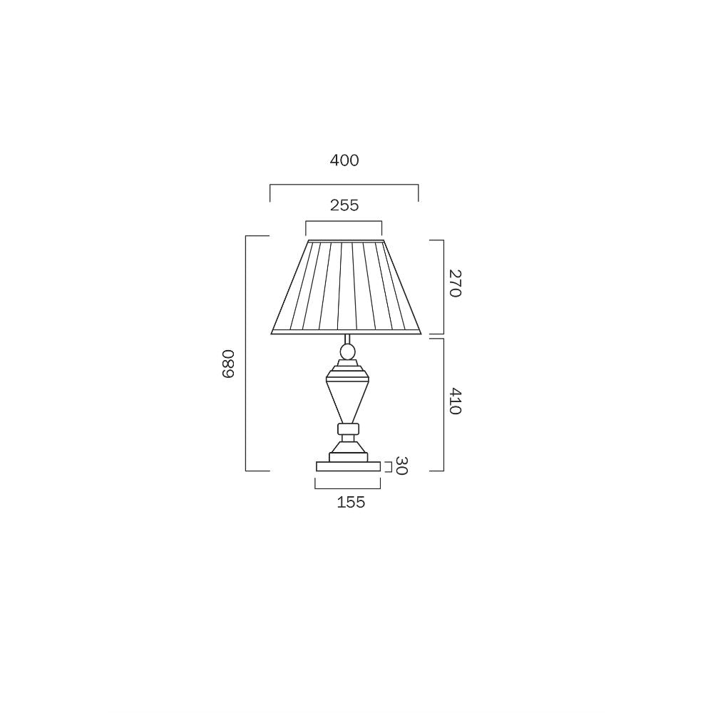 Telbix OXFORD - 25W Table Lamp Lamp-Telbix-Ozlighting.com.au