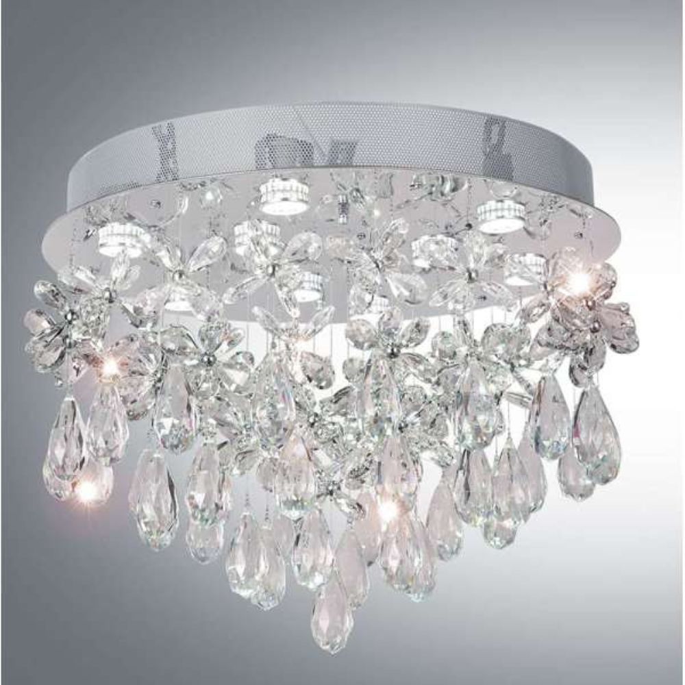 Telbix PARADIS - 7xGU10 Replaceable 45cm Close-To-Ceiling CTC Flush Pendant Ceiling Light-Telbix-Ozlighting.com.au