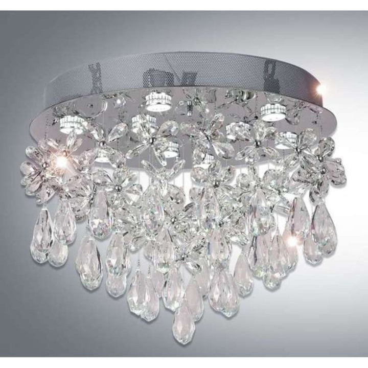 Telbix PARADIS - 9xGU10 Replaceable 60cm Close-To-Ceiling CTC Flush Pendant Ceiling Light-Telbix-Ozlighting.com.au