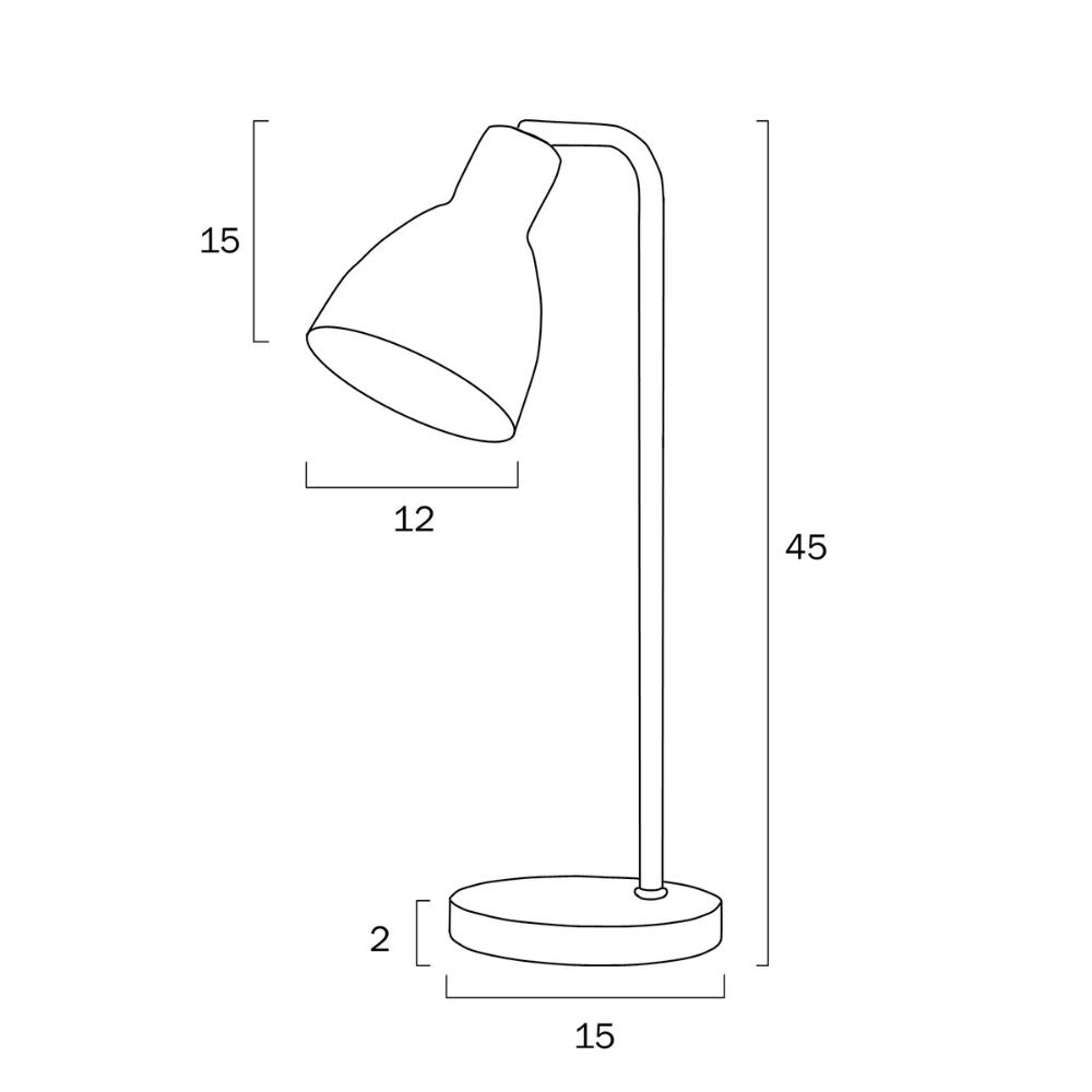 Telbix PIVOT - 25W Table Lamp-Telbix-Ozlighting.com.au