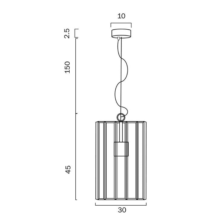 Telbix PRATT 30 - 3 Light Pendant-Telbix-Ozlighting.com.au