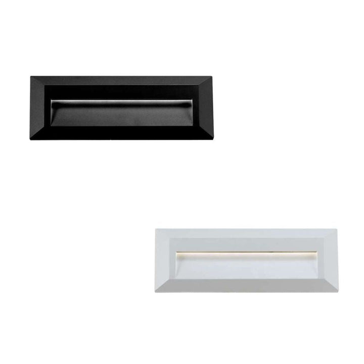 Telbix PRIMA - Rectangular Exterior Wall Step Light IP65 - 4000K-Telbix-Ozlighting.com.au