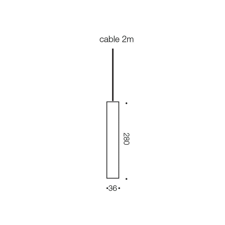 Telbix REED - 1 Light LED Pendant-Telbix-Ozlighting.com.au