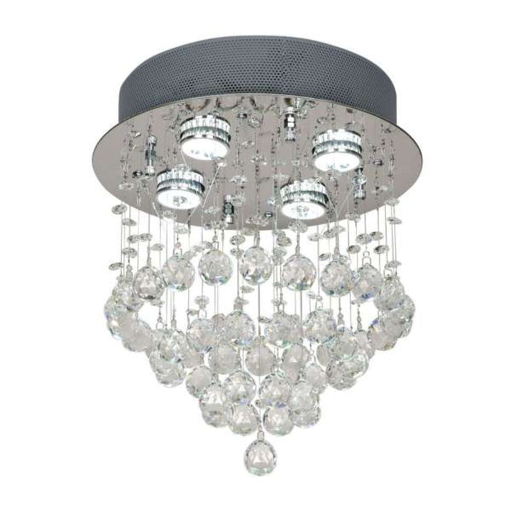 Telbix SAVINA - Close-To-Ceiling CTC Flush Crystal Pendant Ceiling Light-Telbix-Ozlighting.com.au