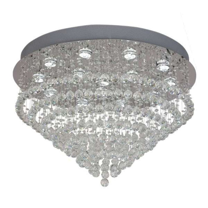 Telbix SAVINA - Close-To-Ceiling CTC Flush Crystal Pendant Ceiling Light-Telbix-Ozlighting.com.au