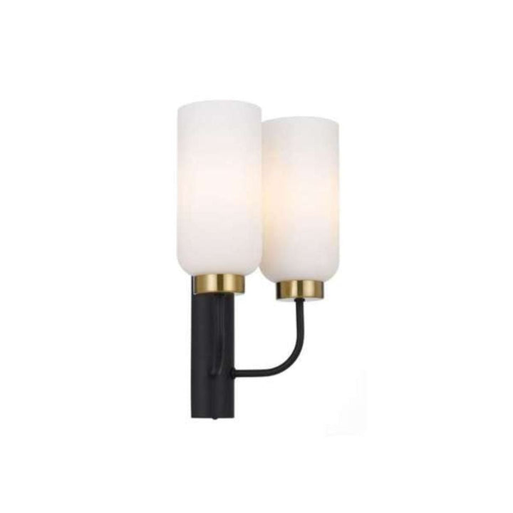 Telbix SEBRING - 2 Light Interior Opal Glass Wall Light IP20-Telbix-Ozlighting.com.au