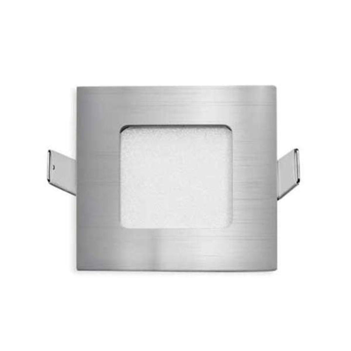 Telbix STOW - 3W LED Square Flat Face Cabinet Downlight-Telbix-Ozlighting.com.au