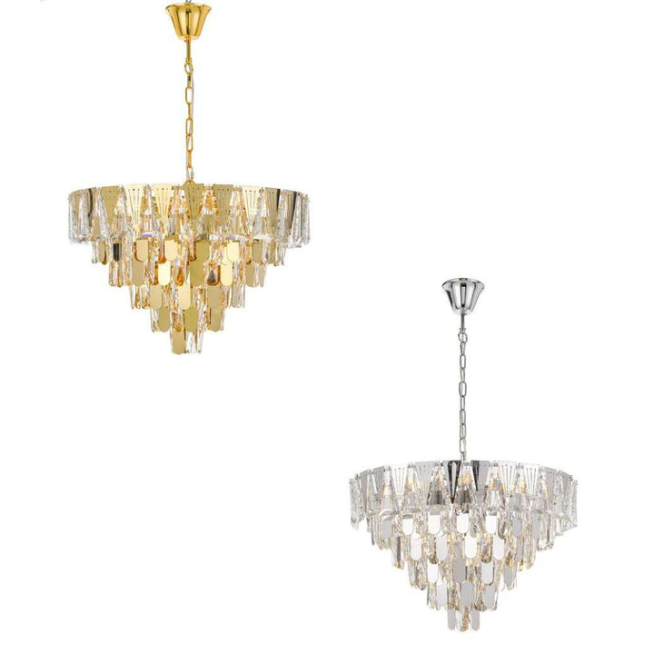 Telbix VALERIE - 60CM 10 Light Pendant-Telbix-Ozlighting.com.au