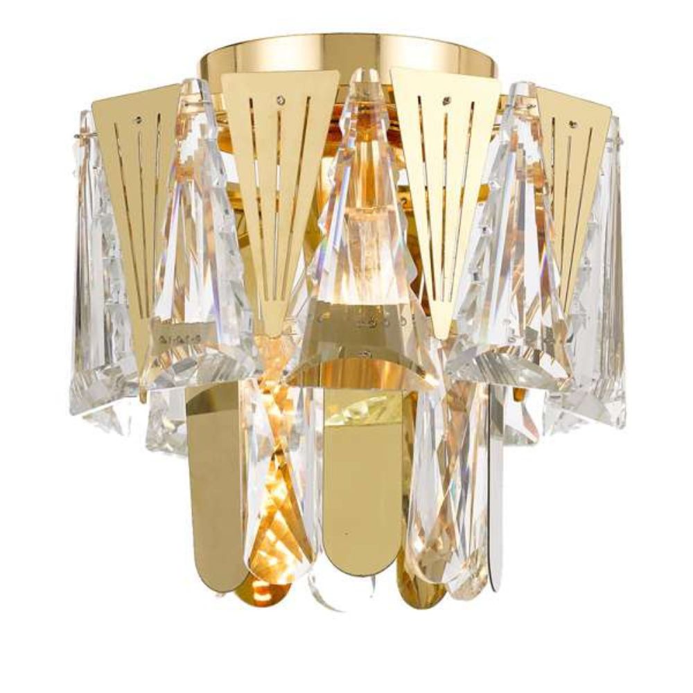 Telbix VALERIE - DIY Batten Fix Holder Cover Metal Crystal Ceiling Light Shade Only-Telbix-Ozlighting.com.au