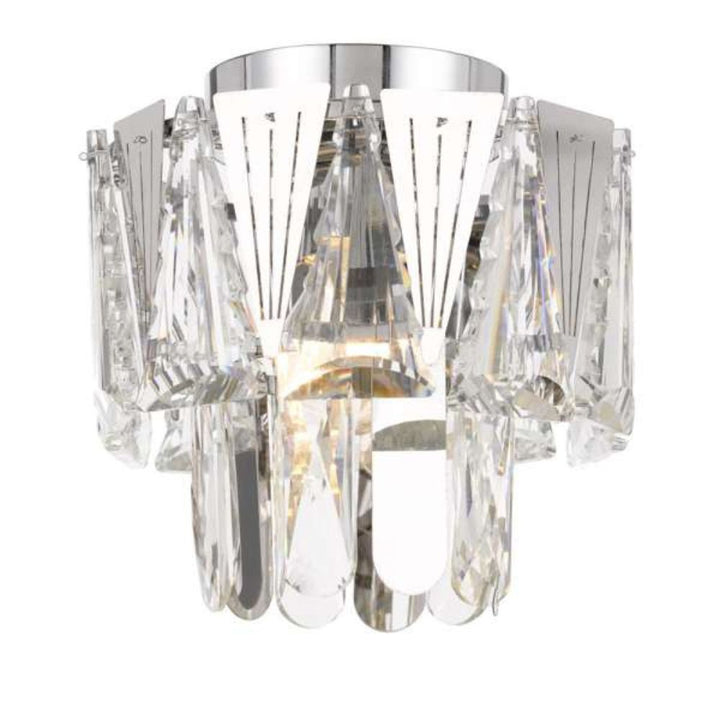 Telbix VALERIE - DIY Batten Fix Holder Cover Metal Crystal Ceiling Light Shade Only-Telbix-Ozlighting.com.au