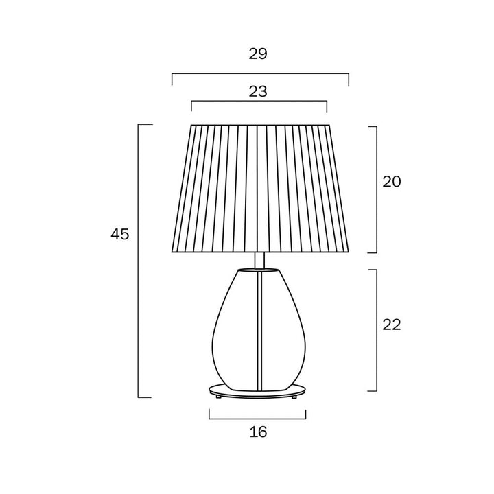 Telbix VEANA - 25W Table Lamp-Telbix-Ozlighting.com.au