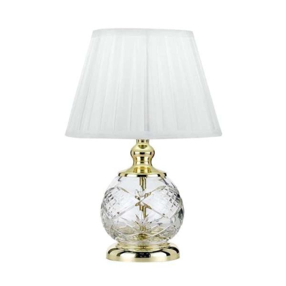 Telbix VIVIAN - Cut-Glass Table Lamp-Telbix-Ozlighting.com.au