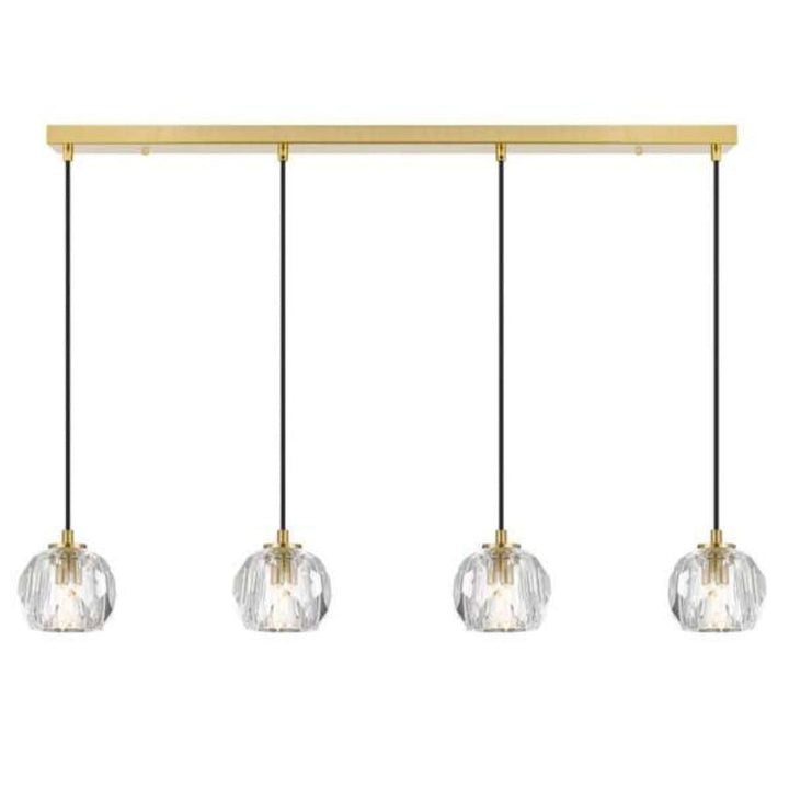 Telbix ZAHA - 12W Replaceable G9 LED 4 Light Bar Pendant - 3000K-Telbix-Ozlighting.com.au