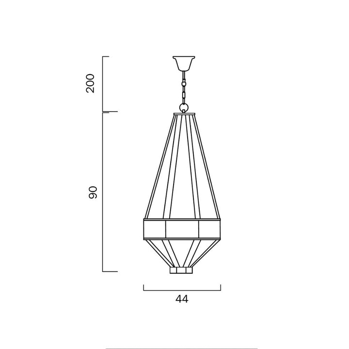 Telbix ZOFIO - 4 Light Pendant-Telbix-Ozlighting.com.au