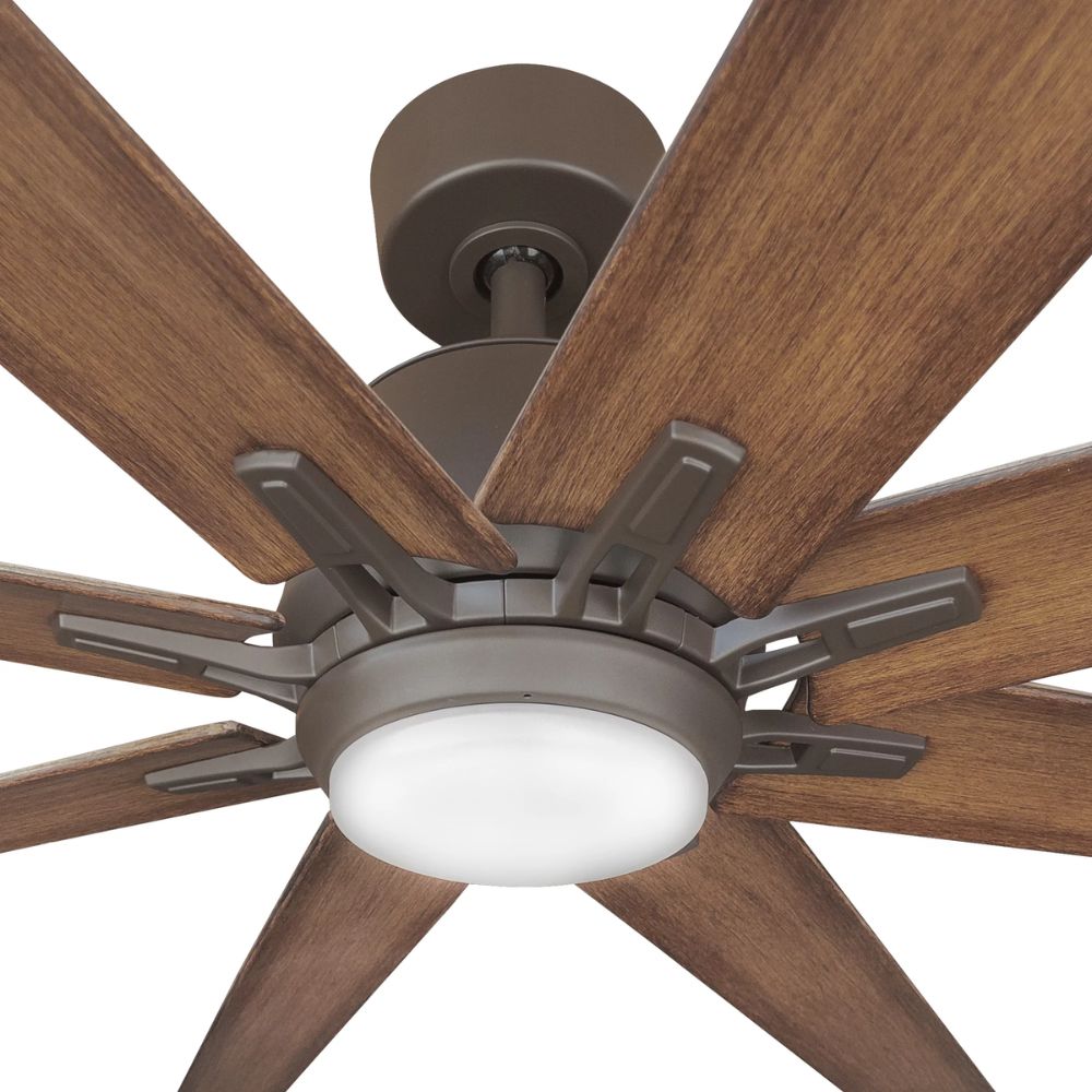 ThreeSixty Fans KENSINGTON - 8 Blade 1830mm 72" SMART DC Ceiling Fan with 18W Dimmable LED Light & Remote Control-ThreeSixty Fans-Ozlighting.com.au