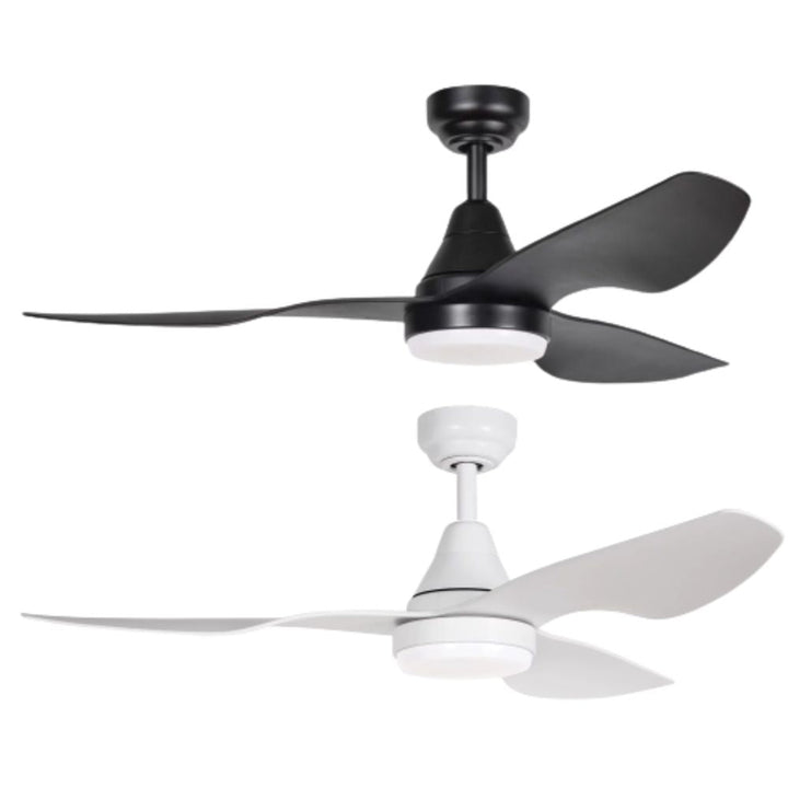 ThreeSixty Fans SIMPLICITY - 3 Blade 1140mm 45" DC Ceiling Fan with 18W Dimmable LED Light & Remote Control-ThreeSixty Fans-Ozlighting.com.au