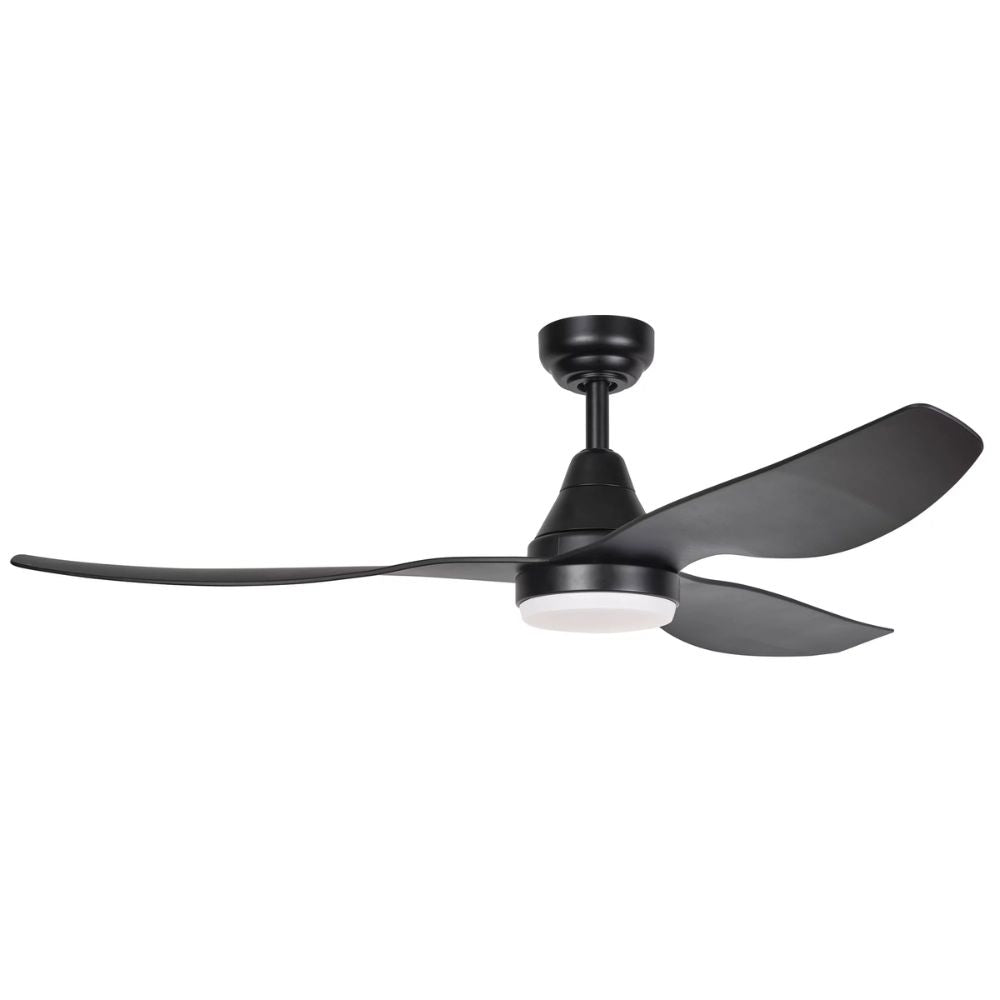 ThreeSixty Fans SIMPLICITY - 3 Blade 1320mm 52" DC Ceiling Fan with 18W Dimmable LED Light & Remote Control-ThreeSixty Fans-Ozlighting.com.au