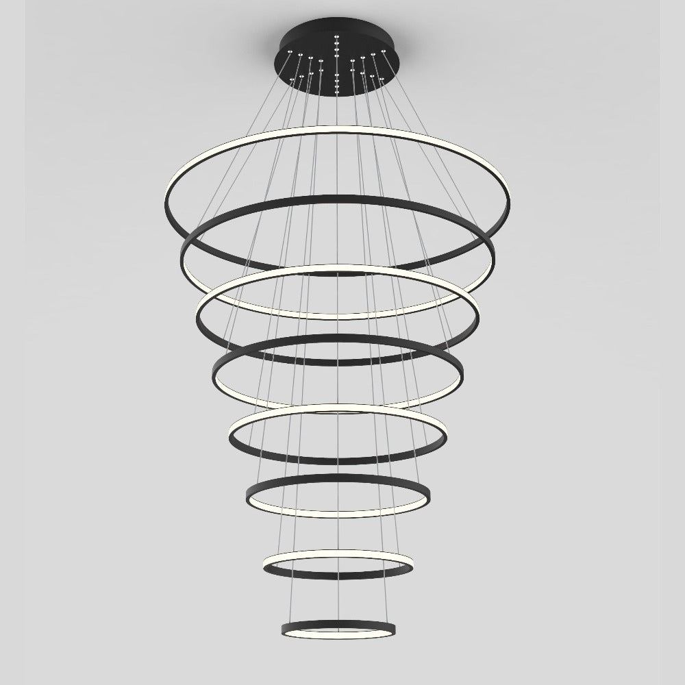 Vencha CROWN - 3/8 Ring Pendant Light IP20-Vencha-Ozlighting.com.au