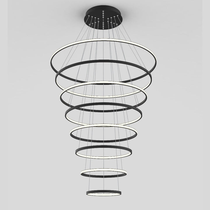 Vencha CROWN - 3/8 Ring Pendant Light IP20-Vencha-Ozlighting.com.au