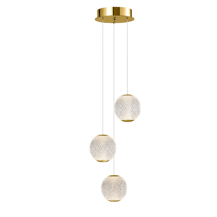 Vencha LANGDON - 1/3/4/8/15 LED Pendant Light Range IP20-Vencha-Ozlighting.com.au