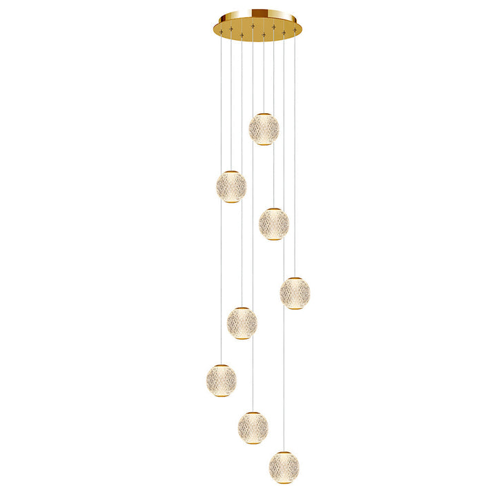 Vencha LANGDON - 1/3/4/8/15 LED Pendant Light Range IP20-Vencha-Ozlighting.com.au