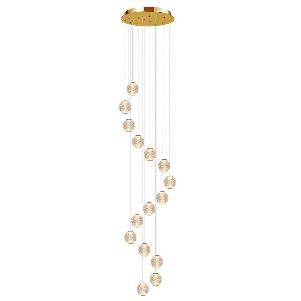 Vencha LANGDON - 1/3/4/8/15 LED Pendant Light Range IP20-Vencha-Ozlighting.com.au