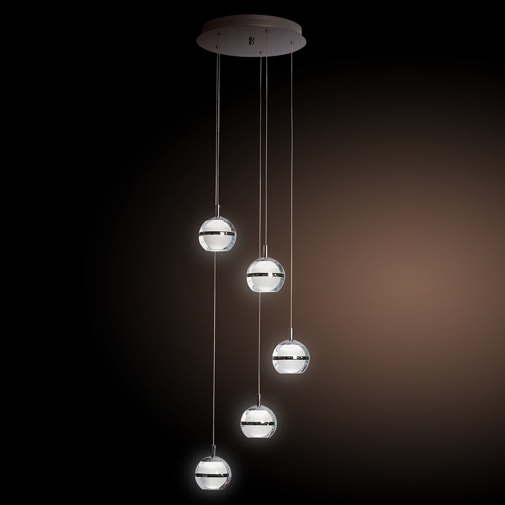 Vencha POD - 1/5 Light LED Pendant IP20-Vencha-Ozlighting.com.au