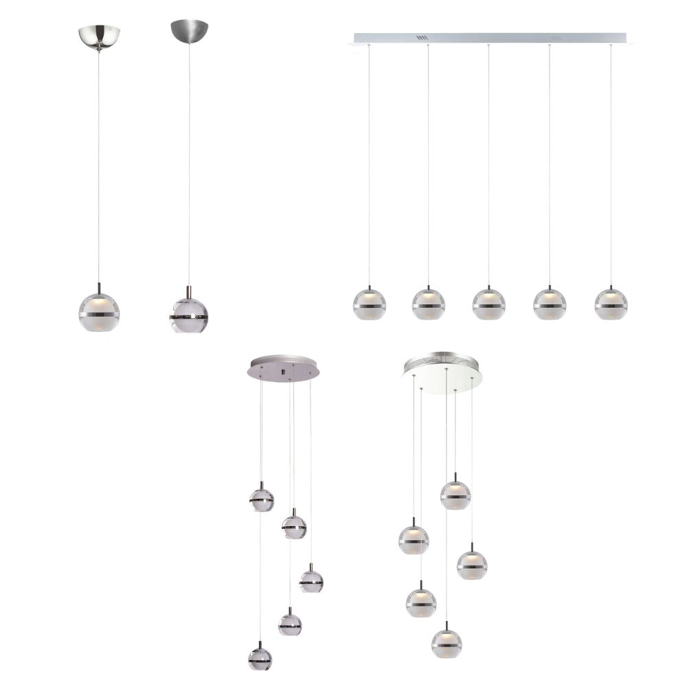 Vencha POD - 1/5 Light LED Pendant IP20-Vencha-Ozlighting.com.au