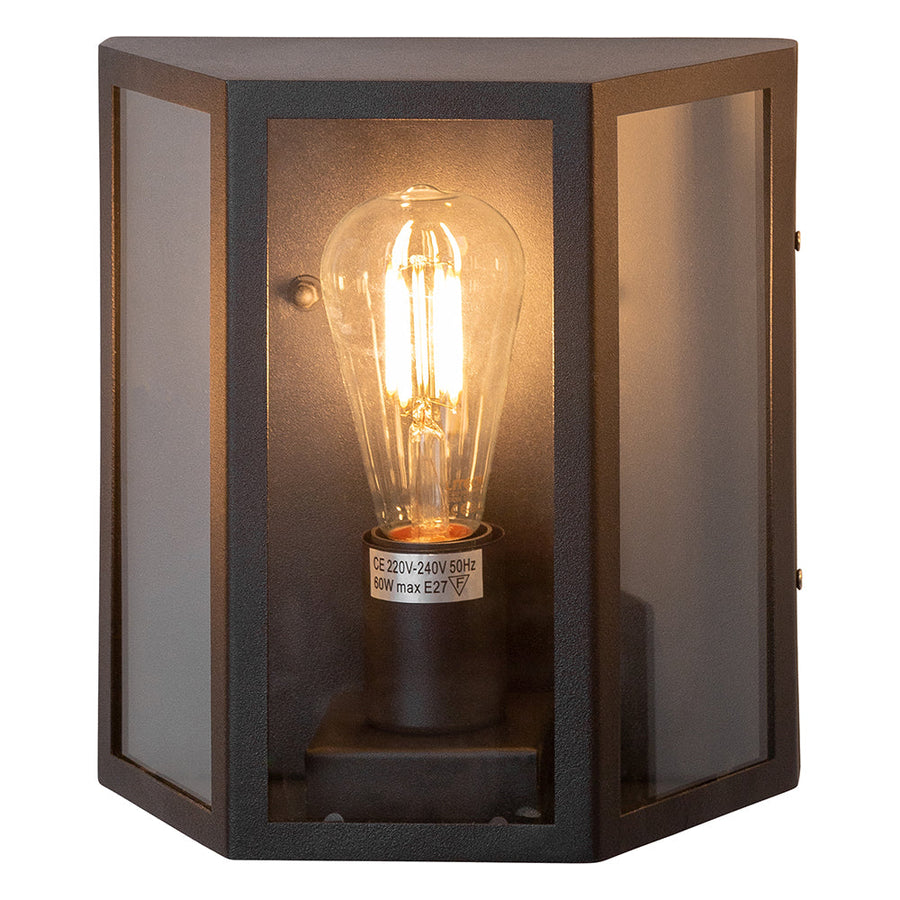 Vencha SHELBY - Modern Exterior Flush Wall Light IP44-Vencha-Ozlighting.com.au