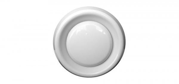 Ventair AIR-VENT-CEILING - 100/125/150/200mm Adjustable White Round Interior Vent-Ventair-Ozlighting.com.au