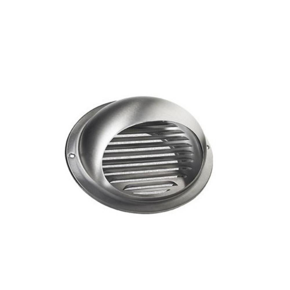 Ventair AIR-VENT-GRILLE-HOOD - Silver Hooded Exterior Grille – Ozlighting