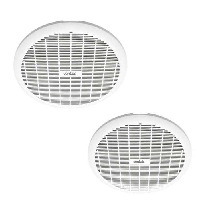 Ventair GYRO-200/250 - Round 200mm/250mm Axial Ball Bearing Exhaust Fan-Ventair-Ozlighting.com.au