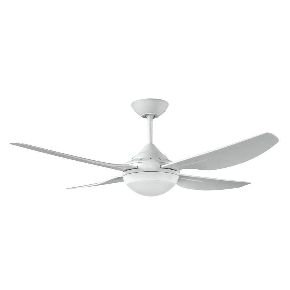 Ventair HARMONY-II-LIGHT - 4 Blade 1220mm 48" AC Ceiling Fan With 18W LED Light 4000K-Ventair-Ozlighting.com.au