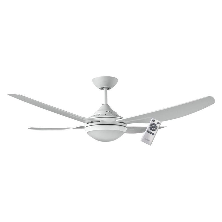 Ventair ROYALE-II-DC-LIGHT - 4 Blade 1320mm 52" DC Ceiling Fan With 18W LED Light-Ventair-Ozlighting.com.au