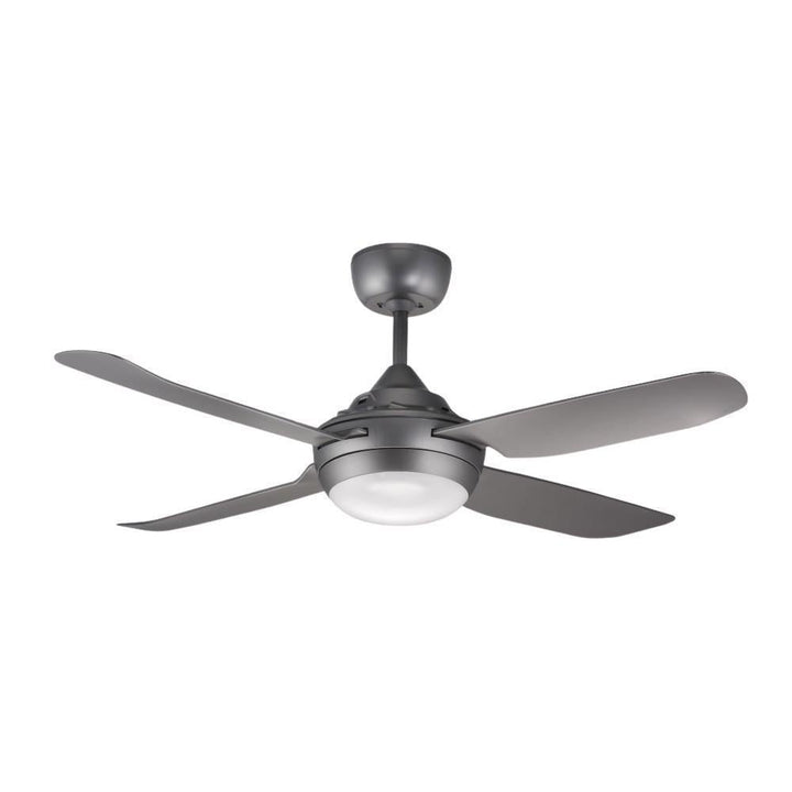 Ventair SPINIKA-48-LIGHT - 4 Blade 1220mm 48" AC Ceiling Fan With 20W Colour Changeable LED Light-Ventair-Ozlighting.com.au