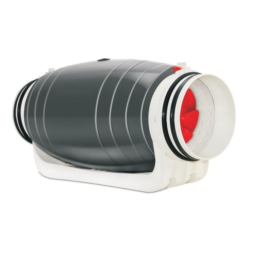 Ventair VENT-AXIA-INLINE-200 - Acoustic 200mm Mixed Flow Inline Fan-Ventair-Ozlighting.com.au