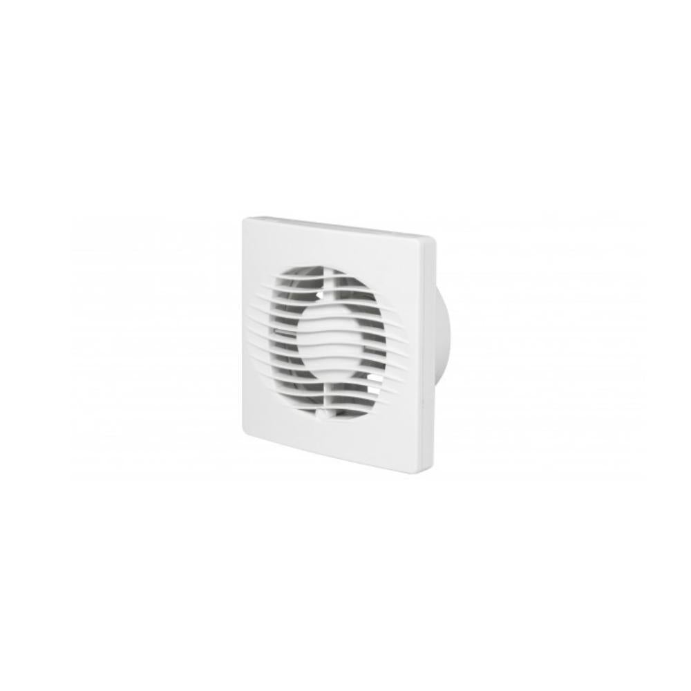 Ventair WALL-FAN-100/125/150 - All Purpose 100/125/150mm Wall Exhaust Fan With Optional Inbuilt Timer-Ventair-Ozlighting.com.au