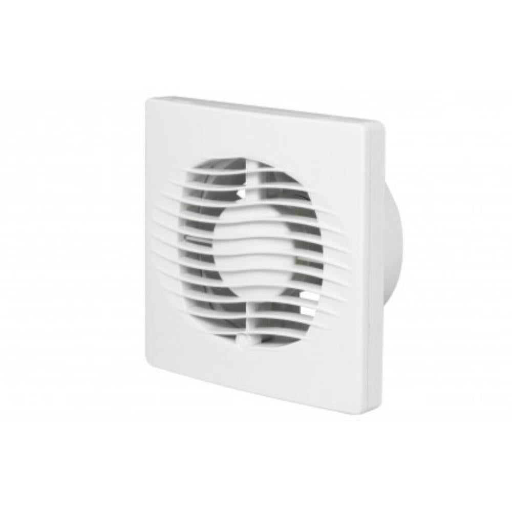 Ventair WALL-FAN-100/125/150 - All Purpose 100/125/150mm Wall Exhaust Fan With Optional Inbuilt Timer-Ventair-Ozlighting.com.au