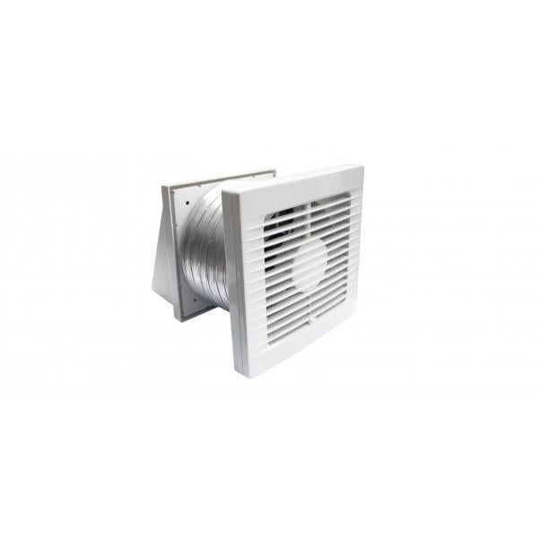 Ventair WALL-FAN-KIT - Manrose 100/125/150mm Standard Through Wall Fan Kit-Ventair-Ozlighting.com.au