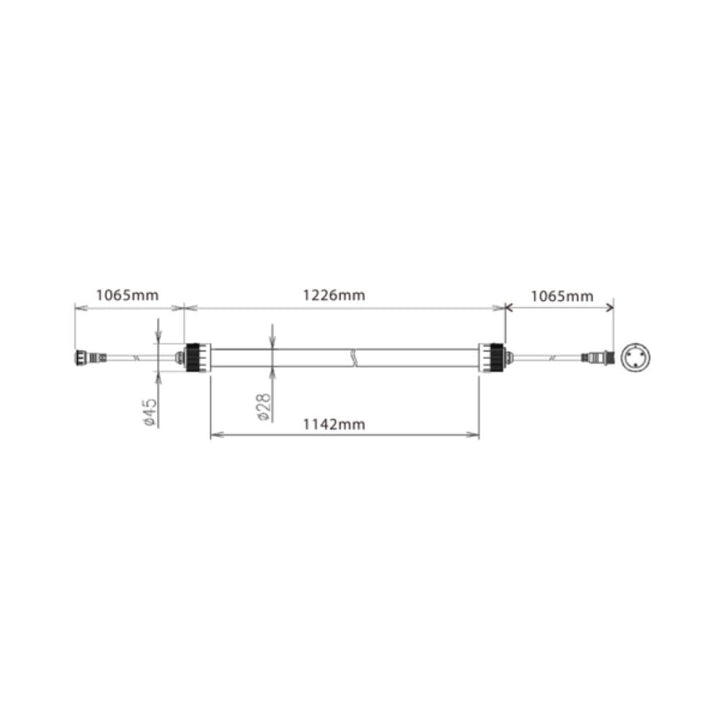 Vibe - 25W 3K/5K LED Tube-Vibe Lighting-Ozlighting.com.au