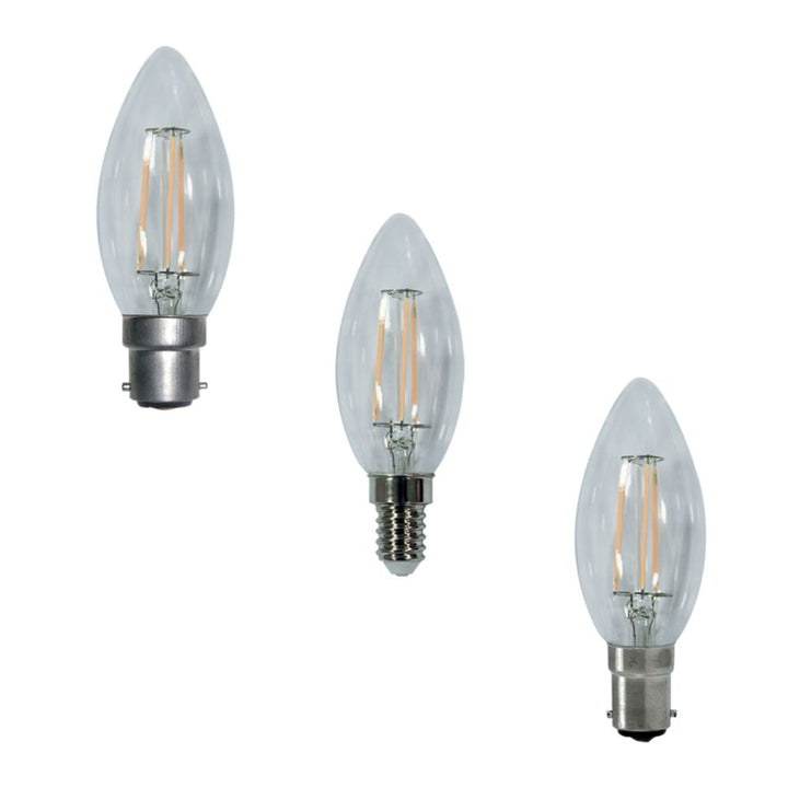 Vibe ECO - 4W Warm White Dimmable LED Candle Lamp-Vibe Lighting-Ozlighting.com.au