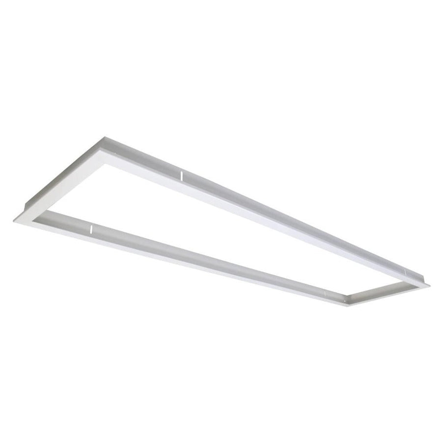 Vibe ECO-REC - 1200x300mm Recessed Plaster Panel Frame White-Vibe Lighting-Ozlighting.com.au