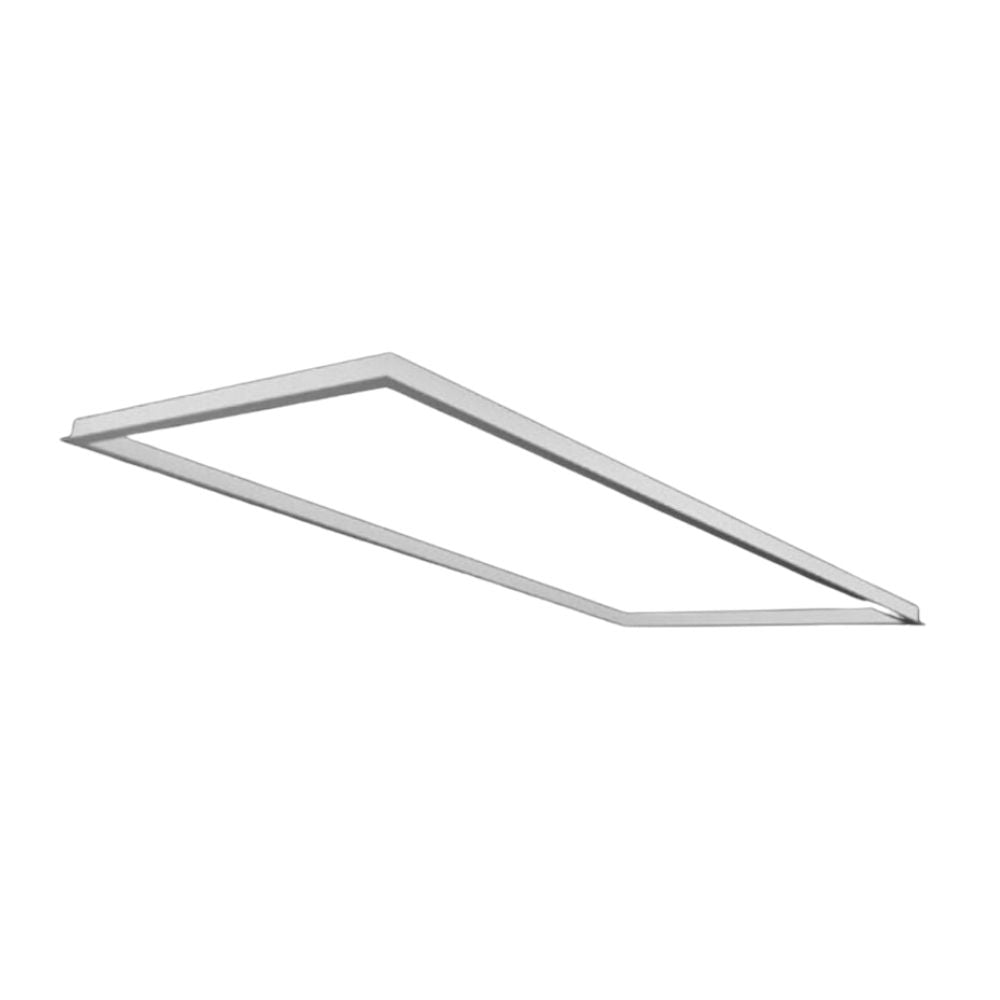 Vibe ECO-REC - 1200x600mm Recessed Plaster Panel Frame White-Vibe Lighting-Ozlighting.com.au