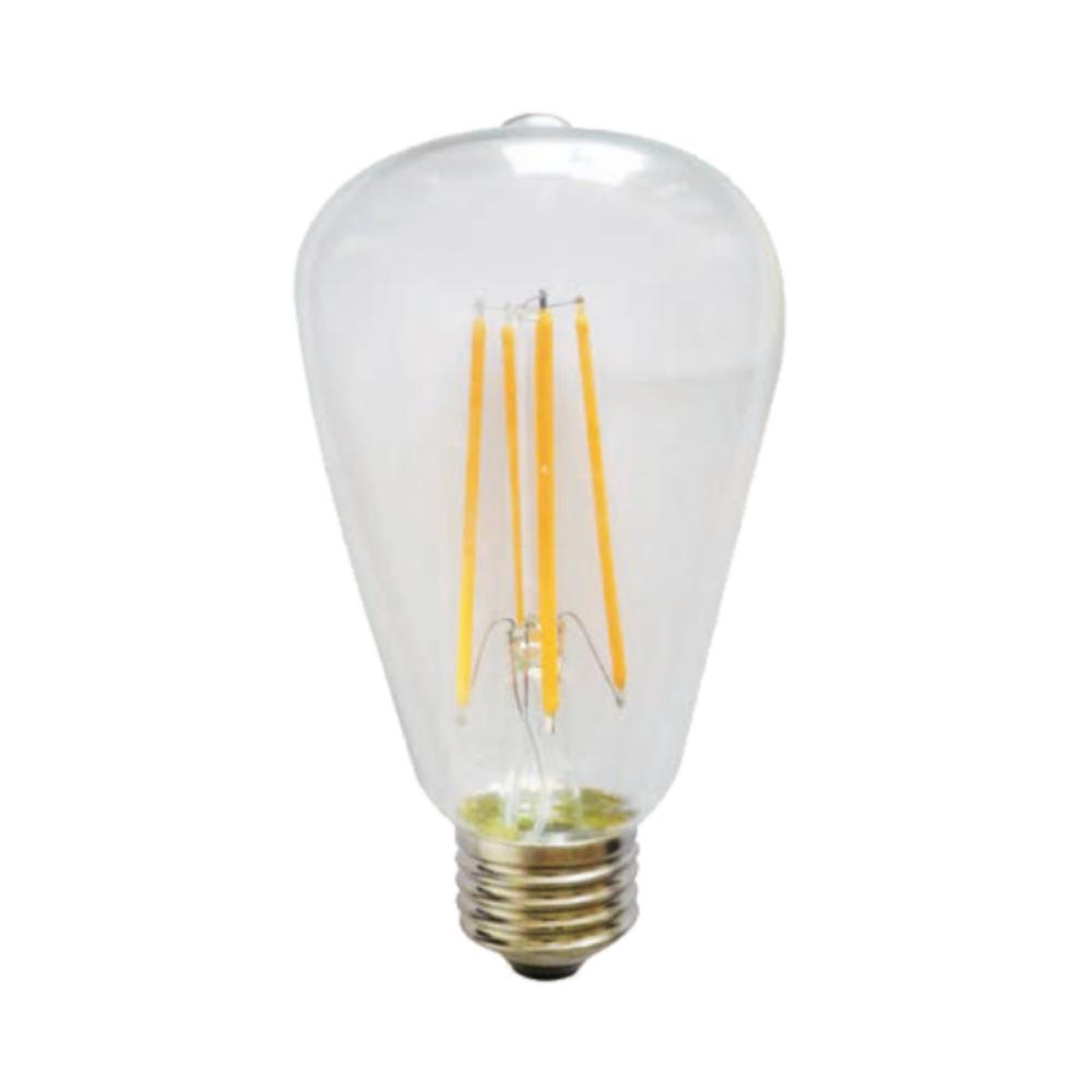 Vibe GLOBE-PEAR - 7W LED Dimmable Pear ST64 Shape Filament Clear Globe 2100K - E27/B22-Vibe Lighting-Ozlighting.com.au