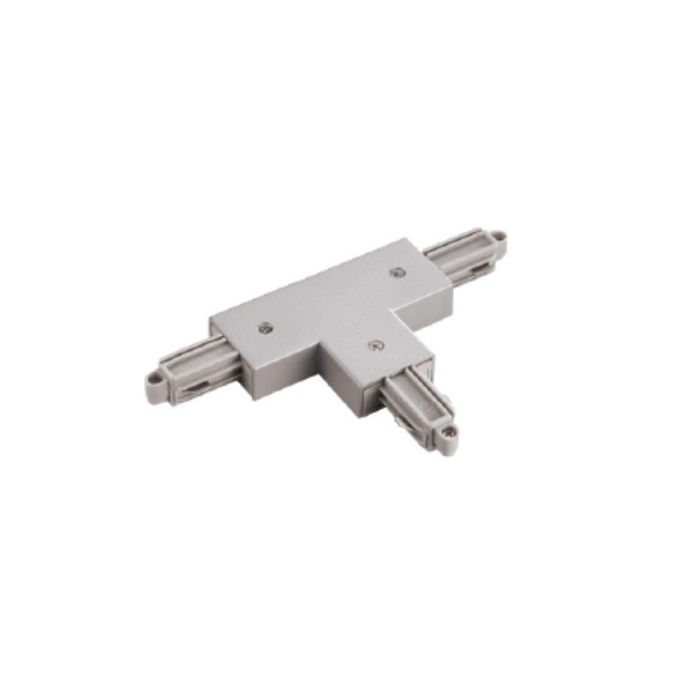 Vibe T-CONNECTOR - Left and Right Hand Feed T-Connector to Suit Single Circuit Track-Vibe Lighting-Ozlighting.com.au