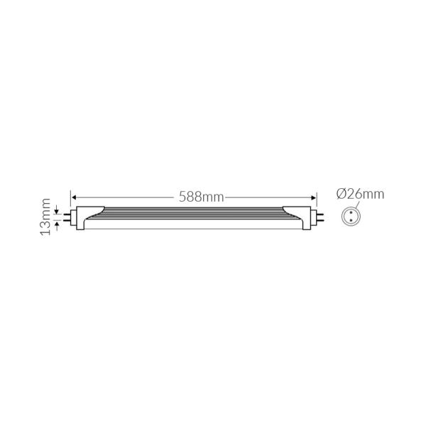 Vibe TUBE-T8 - 10W/22W 2FT/5FT LED Tube with Microwave Sensor-Vibe Lighting-Ozlighting.com.au